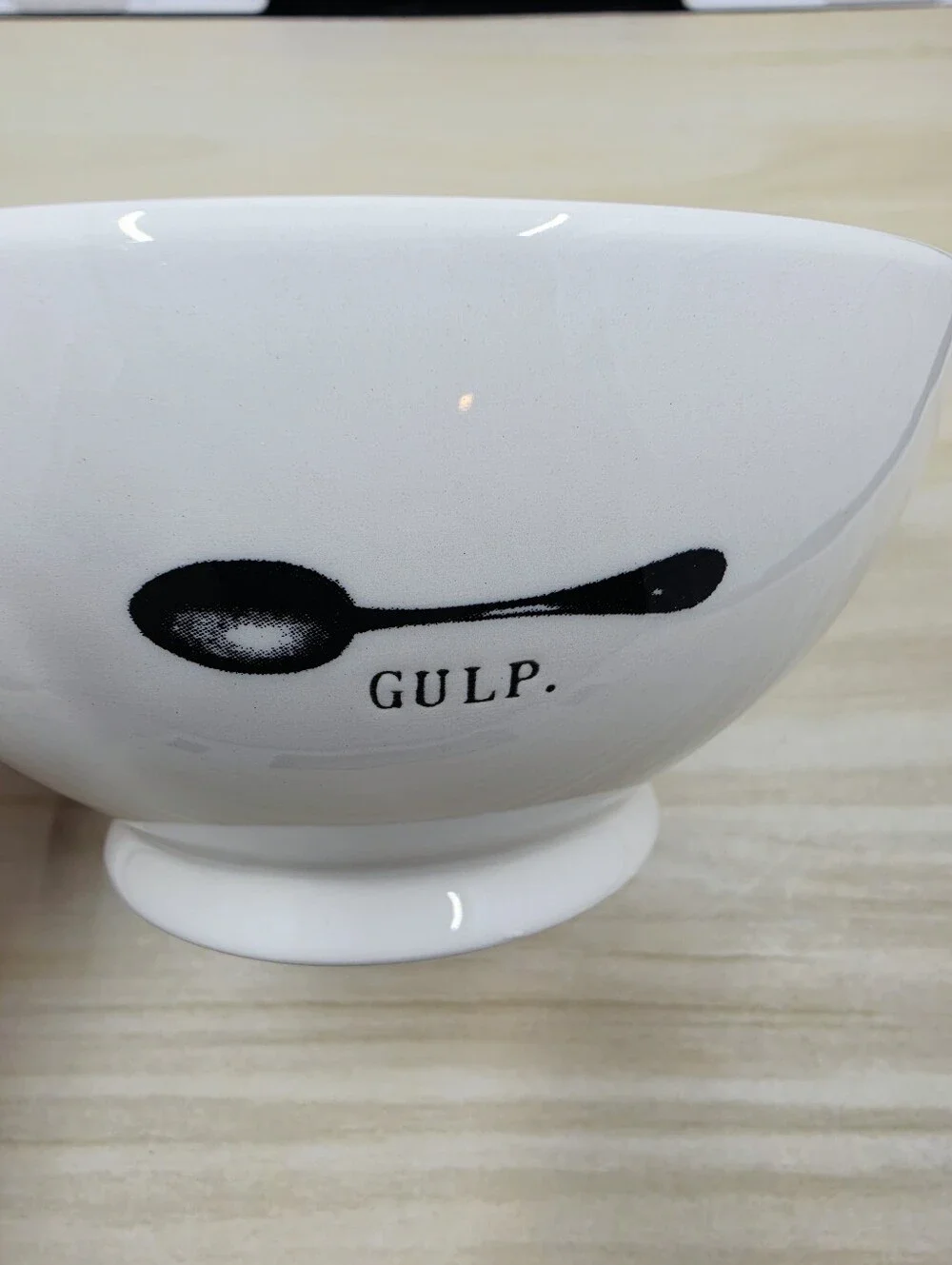 Magenta Rae Dunn All Purpose GULP Bowl Kitchen Icon Collection Ceramic